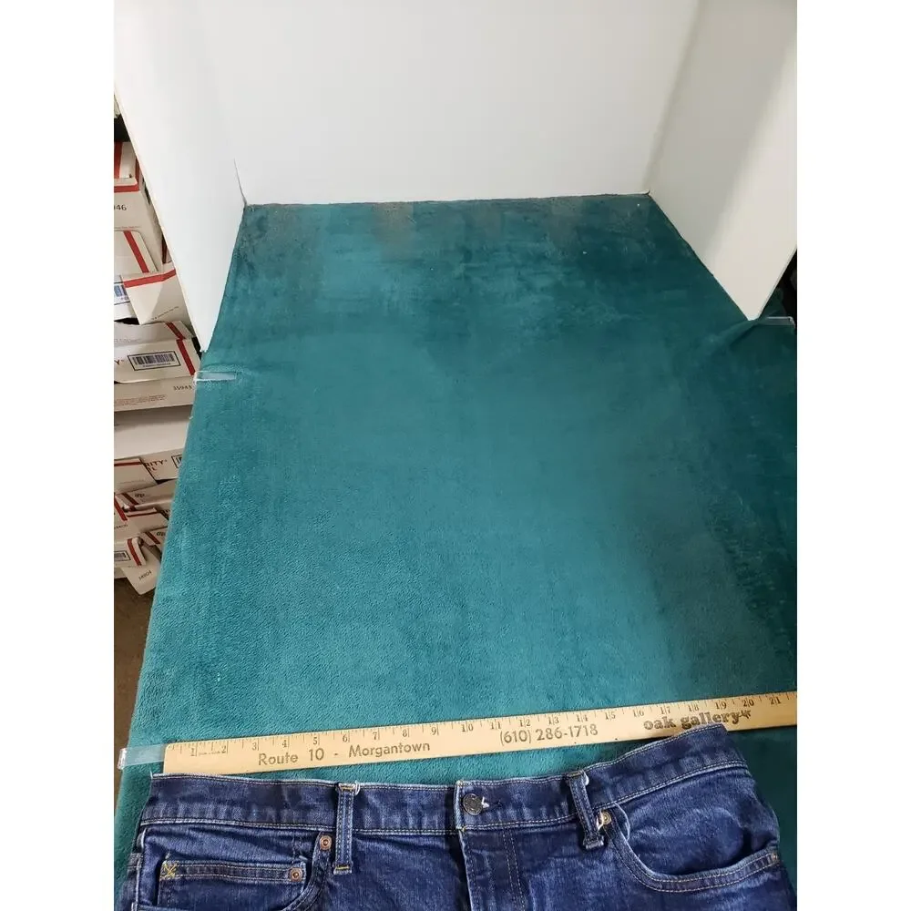 Lands End Jeans Size 40x28 Mens Blue Pants Stretch Denim Square Rigger Straight